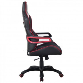 Кресло компьютерное BRABIX Nitro GM-001 (ткань/экокожа) черное, вставки красные (531816) в Южноуральске - yuzhnouralsk.ok-mebel.com | фото 5