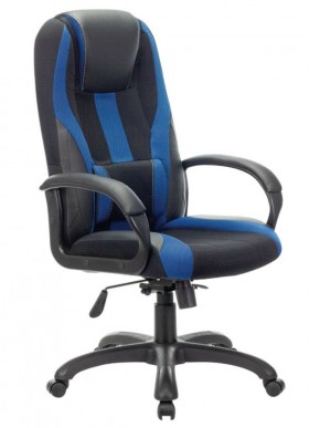 Кресло компьютерное BRABIX PREMIUM "Rapid GM-102" (экокожа/ткань, черное/синее) 532106 в Южноуральске - yuzhnouralsk.ok-mebel.com | фото 1