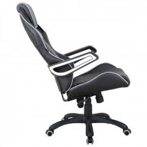 Кресло компьютерное BRABIX Techno Pro GM-003 (экокожа черное/серое, вставки серые) 531814 в Южноуральске - yuzhnouralsk.ok-mebel.com | фото 6