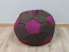 Кресло-мешок Мяч S (Savana Chocolate-Savana Berry) в Южноуральске - yuzhnouralsk.ok-mebel.com | фото