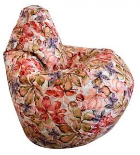 Кресло-мешок Цветы L в Южноуральске - yuzhnouralsk.ok-mebel.com | фото