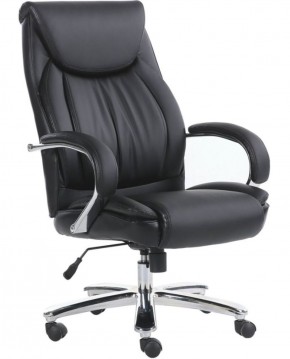Кресло офисное BRABIX PREMIUM "Advance EX-575" (хром, экокожа, черное) 531825 в Южноуральске - yuzhnouralsk.ok-mebel.com | фото