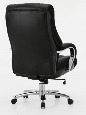 Кресло офисное BRABIX PREMIUM "Bomer HD-007" (рециклированная кожа, хром, черное) 531939 в Южноуральске - yuzhnouralsk.ok-mebel.com | фото 4