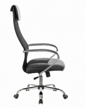 Кресло офисное BRABIX PREMIUM "Stalker EX-608 CH" (хром, ткань-сетка/кожзам, черное) 532091 в Южноуральске - yuzhnouralsk.ok-mebel.com | фото 2