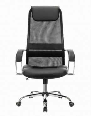 Кресло офисное BRABIX PREMIUM "Stalker EX-608 CH" (хром, ткань-сетка/кожзам, черное) 532091 в Южноуральске - yuzhnouralsk.ok-mebel.com | фото 3