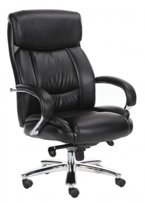 Кресло офисное BRABIX "Direct EX-580" (хром/рециклированная кожа/черное) 531824 в Южноуральске - yuzhnouralsk.ok-mebel.com | фото