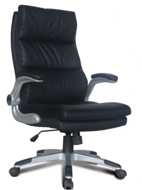 Кресло офисное BRABIX "Fregat EX-510" (рециклированная кожа, черное) 530863 в Южноуральске - yuzhnouralsk.ok-mebel.com | фото