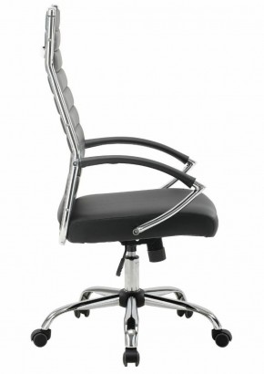 Кресло офисное BRABIX "Style EX-528", экокожа, хром, черное, 531947 в Южноуральске - yuzhnouralsk.ok-mebel.com | фото 3