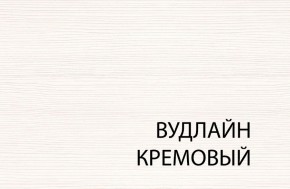 Кровать 160, TIFFANY, цвет вудлайн кремовый в Южноуральске - yuzhnouralsk.ok-mebel.com | фото 4