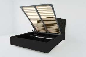 Кровать Берлин с ПМ 900 (экокожа кольт ч) в Южноуральске - yuzhnouralsk.ok-mebel.com | фото