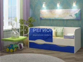 Кровать Дельфин-2 МДФ (фасад 3D) 1600 в Южноуральске - yuzhnouralsk.ok-mebel.com | фото 11