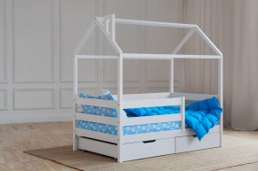 Кровать-домик 80*190 Белый в Южноуральске - yuzhnouralsk.ok-mebel.com | фото 5