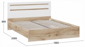 Кровать двуспальная Фьюжн ТД-260.01.03 в Южноуральске - yuzhnouralsk.ok-mebel.com | фото 3