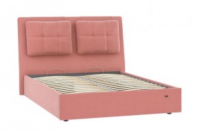 Кровать Ester 1600 с основанием и ПМ (Ультра коралл) Модель 311 в Южноуральске - yuzhnouralsk.ok-mebel.com | фото