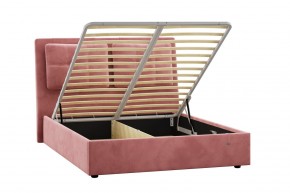 Кровать Ester 1600 с основанием и ПМ (Ультра коралл) Модель 311 в Южноуральске - yuzhnouralsk.ok-mebel.com | фото 2