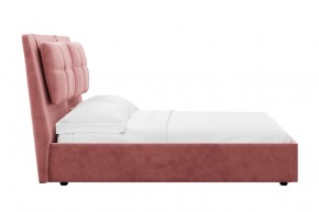 Кровать Ester 1600 с основанием и ПМ (Ультра коралл) Модель 311 в Южноуральске - yuzhnouralsk.ok-mebel.com | фото 3