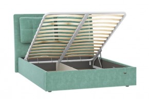 Кровать Ester 1600 с основанием и ПМ (Ультра Минт) Модель 311 в Южноуральске - yuzhnouralsk.ok-mebel.com | фото 2