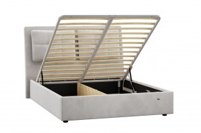Кровать Ester 1600 с основанием и ПМ (Ультра Смог) Модель 311 в Южноуральске - yuzhnouralsk.ok-mebel.com | фото 2