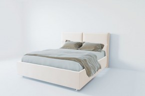 Кровать Корсика с ПМ 1200 (экокожа белая) в Южноуральске - yuzhnouralsk.ok-mebel.com | фото 2