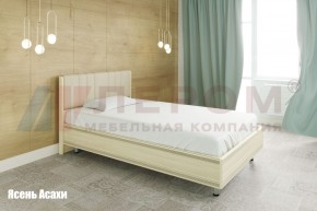 Кровать КР-2011 с мягким изголовьем в Южноуральске - yuzhnouralsk.ok-mebel.com | фото 1