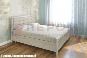 Кровать КР-2033 с мягким изголовьем в Южноуральске - yuzhnouralsk.ok-mebel.com | фото