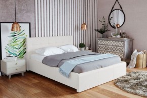 Кровать Лаура с латами Nice White 1600x2000 в Южноуральске - yuzhnouralsk.ok-mebel.com | фото