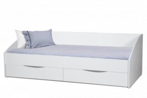 Кровать одинарная "Фея - 3" симметричная New (2000Х900) белая в Южноуральске - yuzhnouralsk.ok-mebel.com | фото