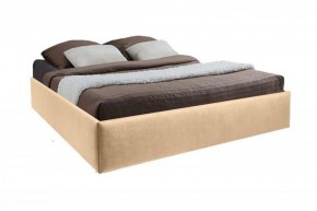 Кровать Подиум с ПМ 1800 (экокожа бежевая) в Южноуральске - yuzhnouralsk.ok-mebel.com | фото 2