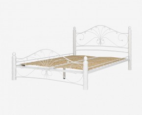 Кровать "Фортуна 1" КМД 2.01 Белая (1200*2000) (ножки-белые) с коваными элементами в Южноуральске - yuzhnouralsk.ok-mebel.com | фото 2