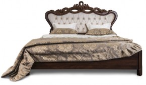Кровать с мягким изголовьем Афина 1600 (караваджо) в Южноуральске - yuzhnouralsk.ok-mebel.com | фото 2