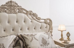Кровать с мягким изголовьем Патрисия (1600) крем в Южноуральске - yuzhnouralsk.ok-mebel.com | фото 5