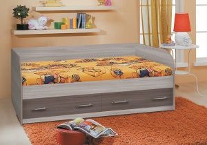 Кровать с ящиками Сказка 800 в Южноуральске - yuzhnouralsk.ok-mebel.com | фото