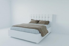 Кровать Венеция без основания 800 (экокожа белая) в Южноуральске - yuzhnouralsk.ok-mebel.com | фото