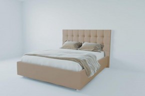 Кровать Венеция без основания 800 (велюр светло-серый) в Южноуральске - yuzhnouralsk.ok-mebel.com | фото