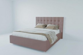 Кровать Венеция без основания 800 (велюр темно-серый) в Южноуральске - yuzhnouralsk.ok-mebel.com | фото
