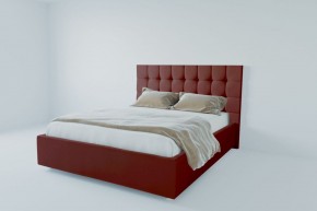 Кровать Венеция с ПМ 1200 (велюр бордо) в Южноуральске - yuzhnouralsk.ok-mebel.com | фото 2