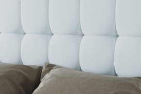 Кровать Венеция с ПМ 900 (экокожа белая) в Южноуральске - yuzhnouralsk.ok-mebel.com | фото 3