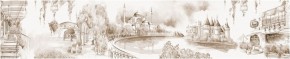 Кухонный фартук с тиснением «бетон» матовый KMB 025 (3000) в Южноуральске - yuzhnouralsk.ok-mebel.com | фото