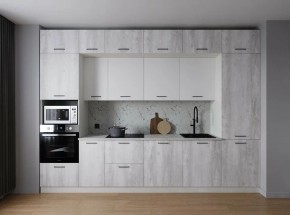 Кухонный гарнитур Бланка 3400 (Стол. 38мм) в Южноуральске - yuzhnouralsk.ok-mebel.com | фото