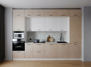 Кухонный гарнитур Демо 3400 (Стол. 38мм) в Южноуральске - yuzhnouralsk.ok-mebel.com | фото