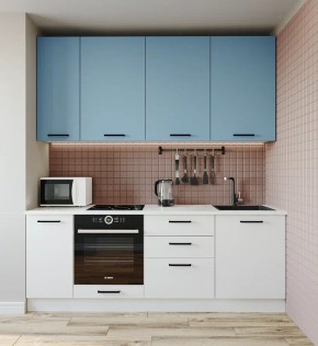 Кухонный гарнитур Капри 2200 h950 (Стол. 38мм) в Южноуральске - yuzhnouralsk.ok-mebel.com | фото