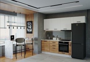 Кухонный гарнитур Лада 2550 (Стол. 38мм) в Южноуральске - yuzhnouralsk.ok-mebel.com | фото