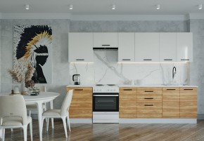 Кухонный гарнитур Лада 3000 (Стол. 38мм) в Южноуральске - yuzhnouralsk.ok-mebel.com | фото