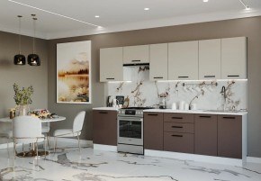 Кухонный гарнитур Латте 3000 (Стол. 26мм) в Южноуральске - yuzhnouralsk.ok-mebel.com | фото