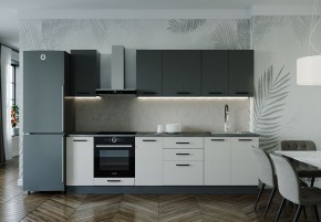 Кухонный гарнитур Лофт 2800 (Стол. 38мм) в Южноуральске - yuzhnouralsk.ok-mebel.com | фото