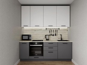Кухонный гарнитур Меренга 2200 h950 (Стол. 26мм) в Южноуральске - yuzhnouralsk.ok-mebel.com | фото