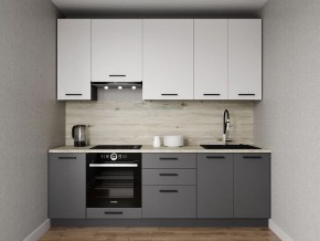 Кухонный гарнитур Меренга 2400 h950 (Стол. 26мм) в Южноуральске - yuzhnouralsk.ok-mebel.com | фото