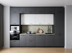 Кухонный гарнитур Меренга 3400 (Стол. 26мм) в Южноуральске - yuzhnouralsk.ok-mebel.com | фото