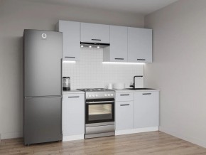 Кухонный гарнитур Смоки 2000 (Стол. 38 мм) в Южноуральске - yuzhnouralsk.ok-mebel.com | фото