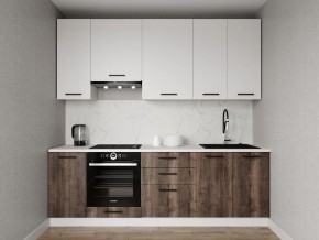 Кухонный гарнитур Старое Дерево 2400 h950 (Стол. 26мм) в Южноуральске - yuzhnouralsk.ok-mebel.com | фото